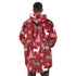 Snuggs Blanket Hoodie Red Deer Christmas